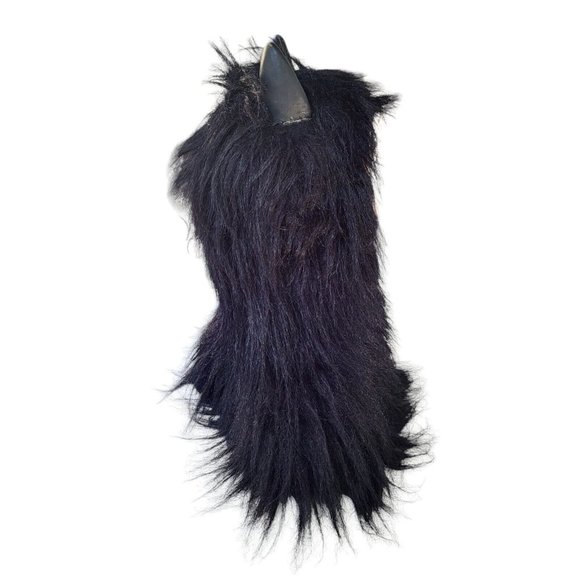 Vintage Cat Head Dress Halloween Costume KISS CAT WOMAN Rubber Inside Cap - Picture 5 of 11